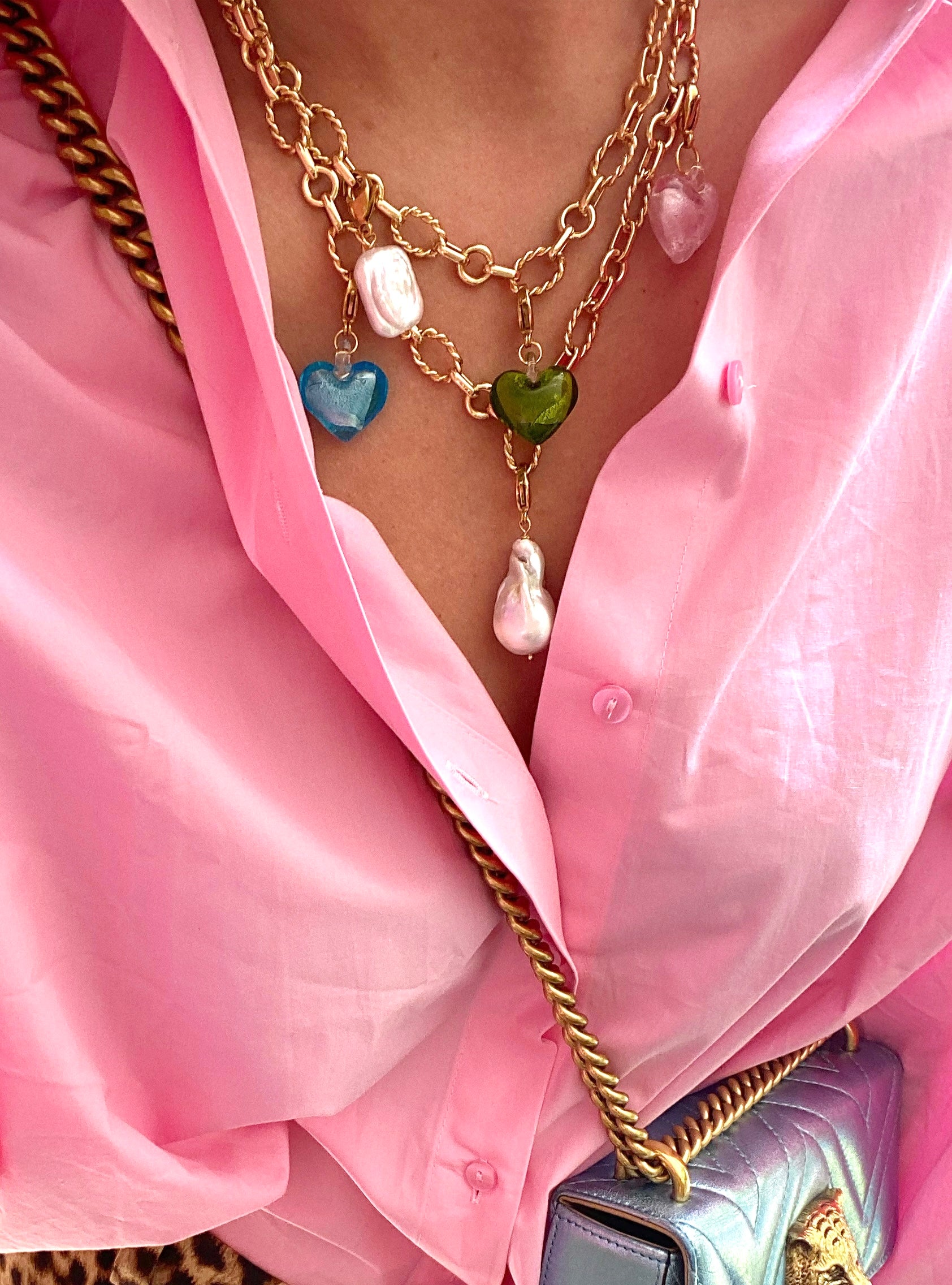 Goldie necklace short