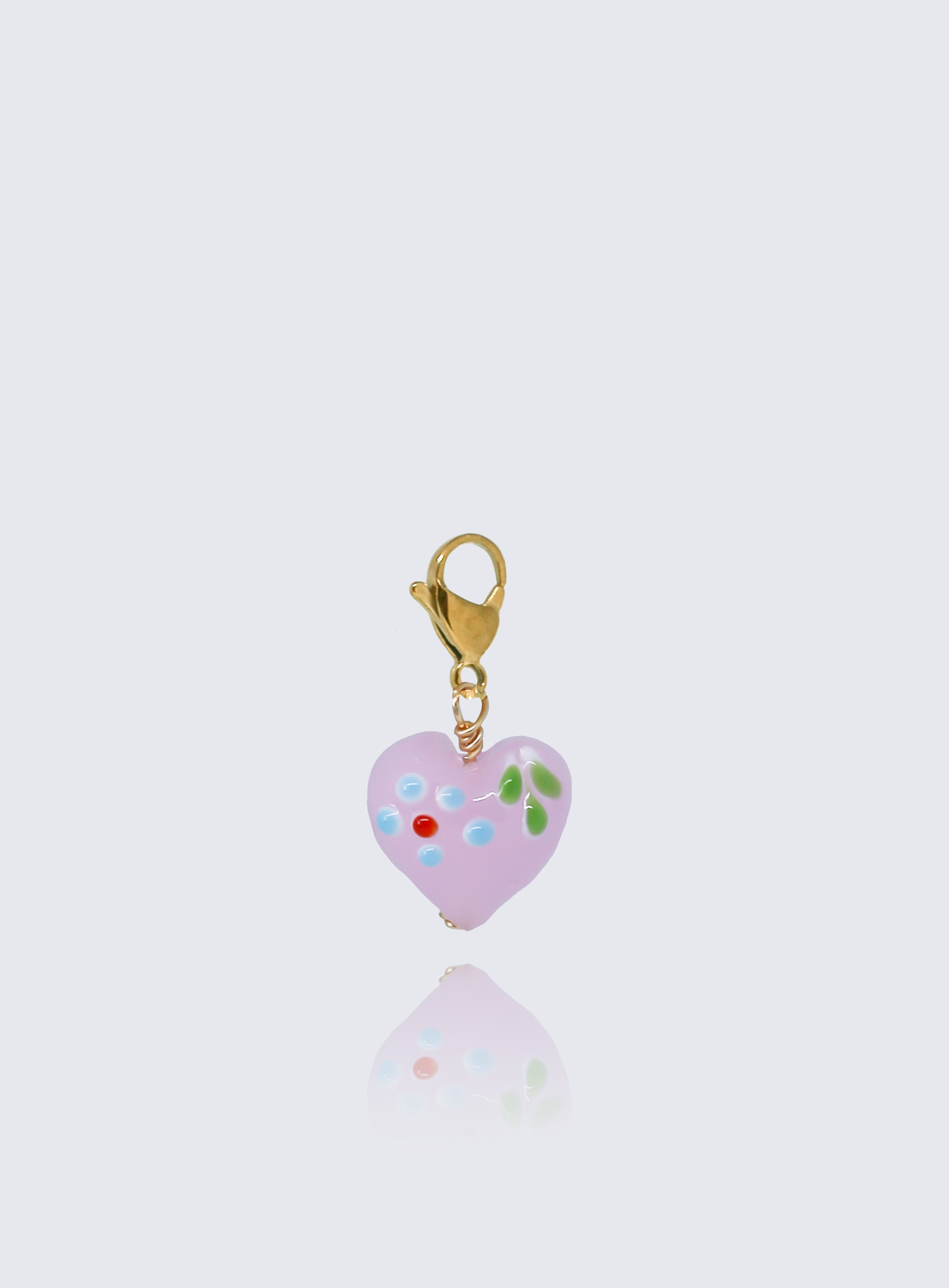 Heart dot pendant