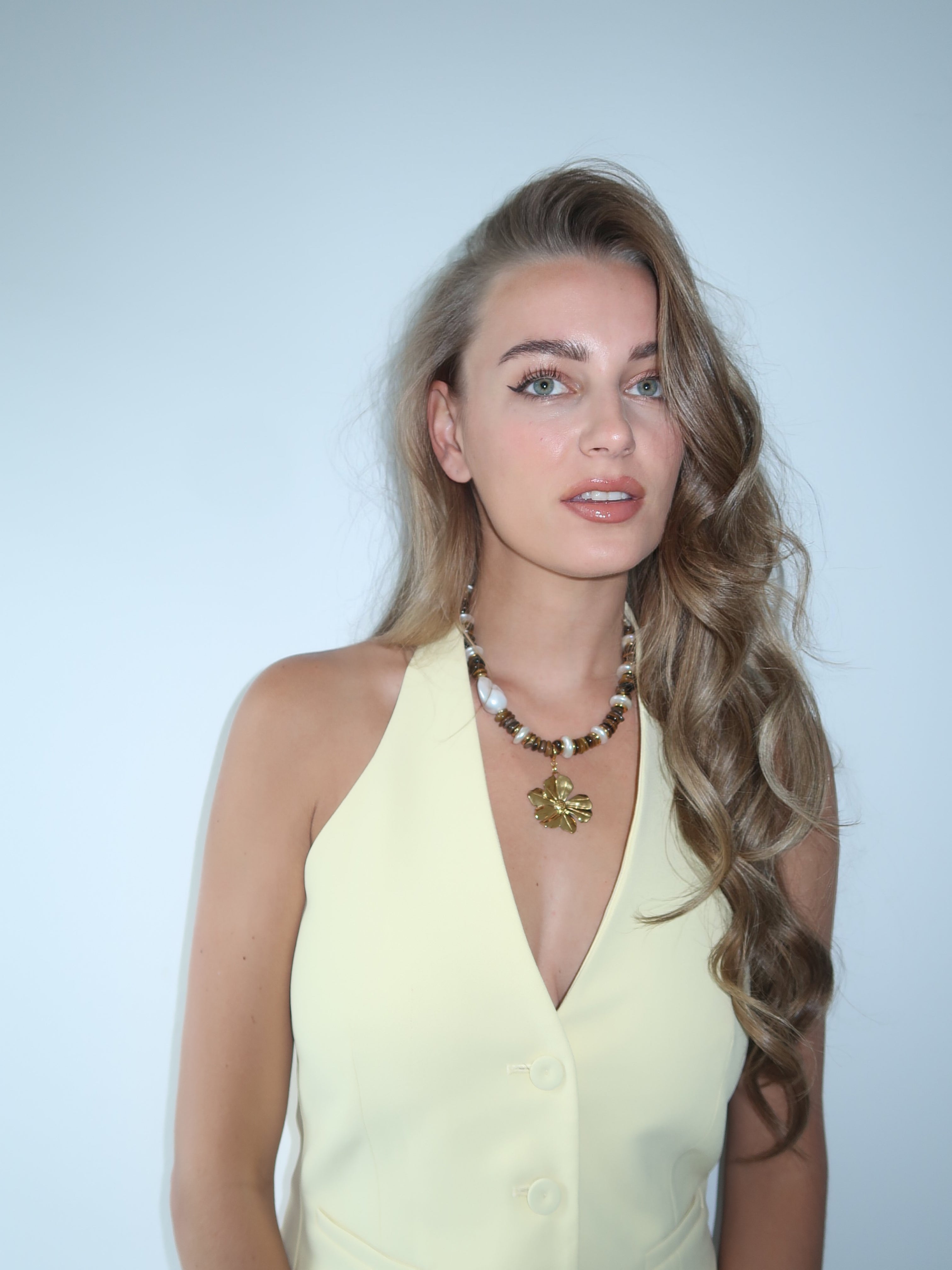 Josie necklace in Tiger Eye