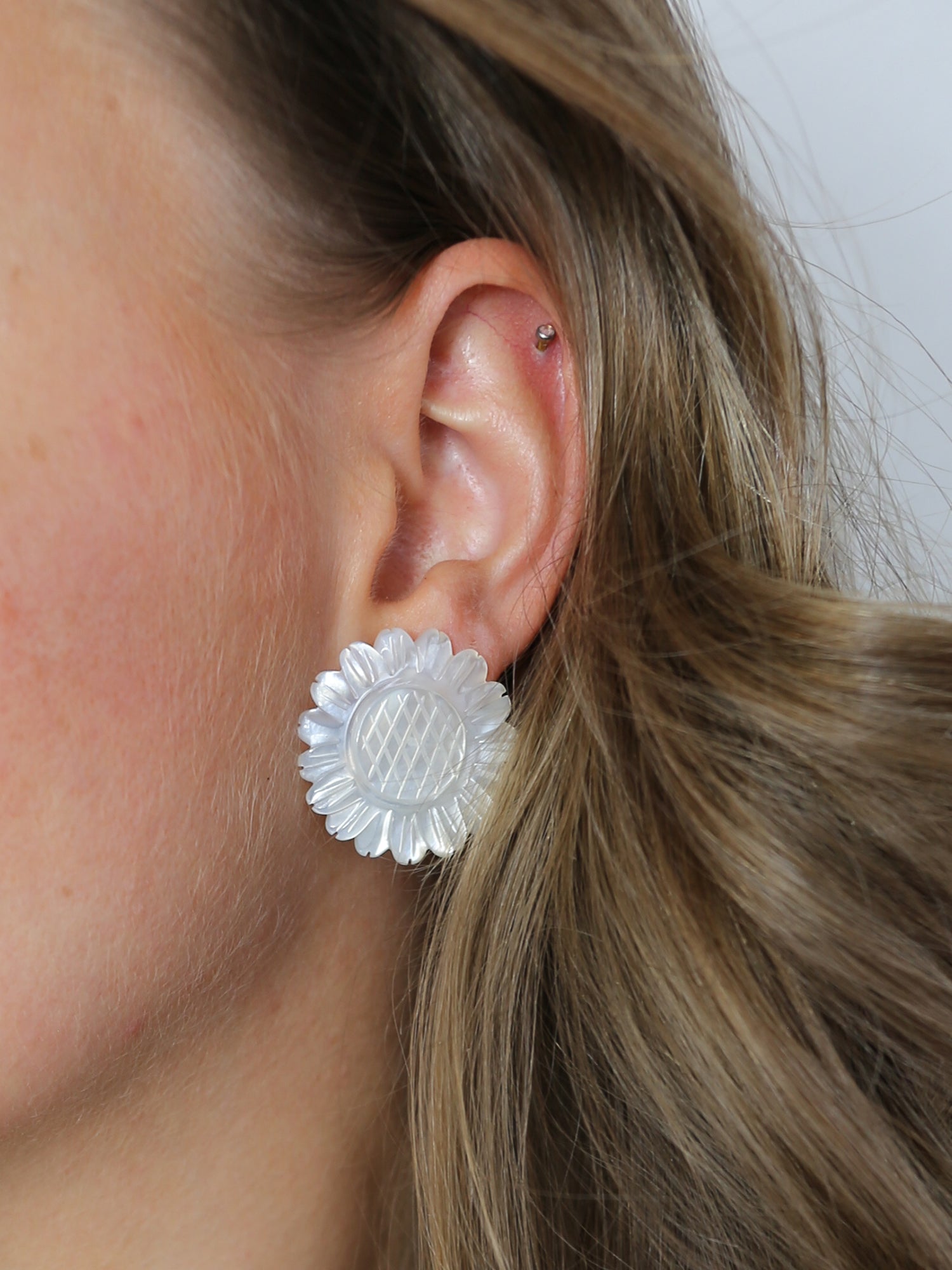 Sunflower earrings