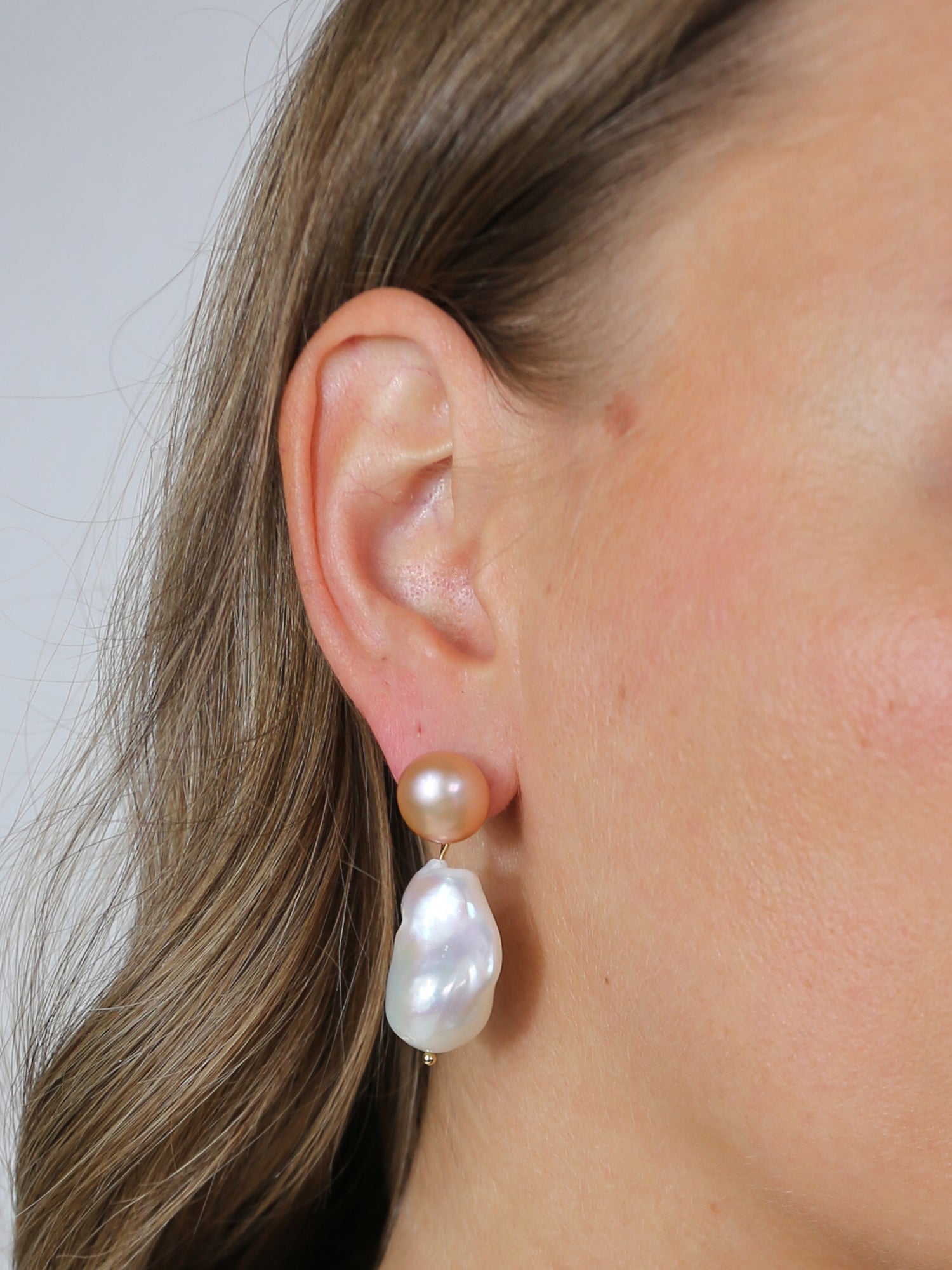 Bianca earrings - pink