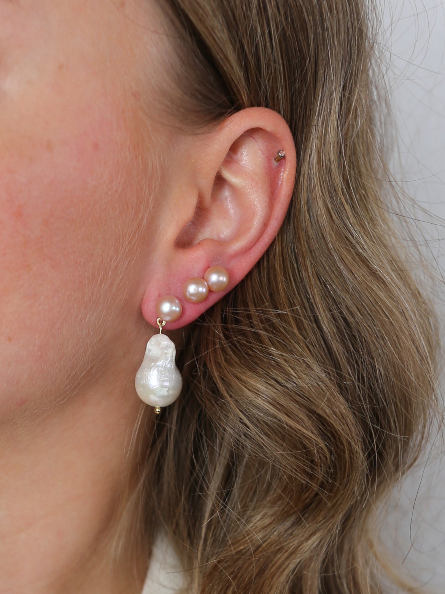 Camilla earrings - pink