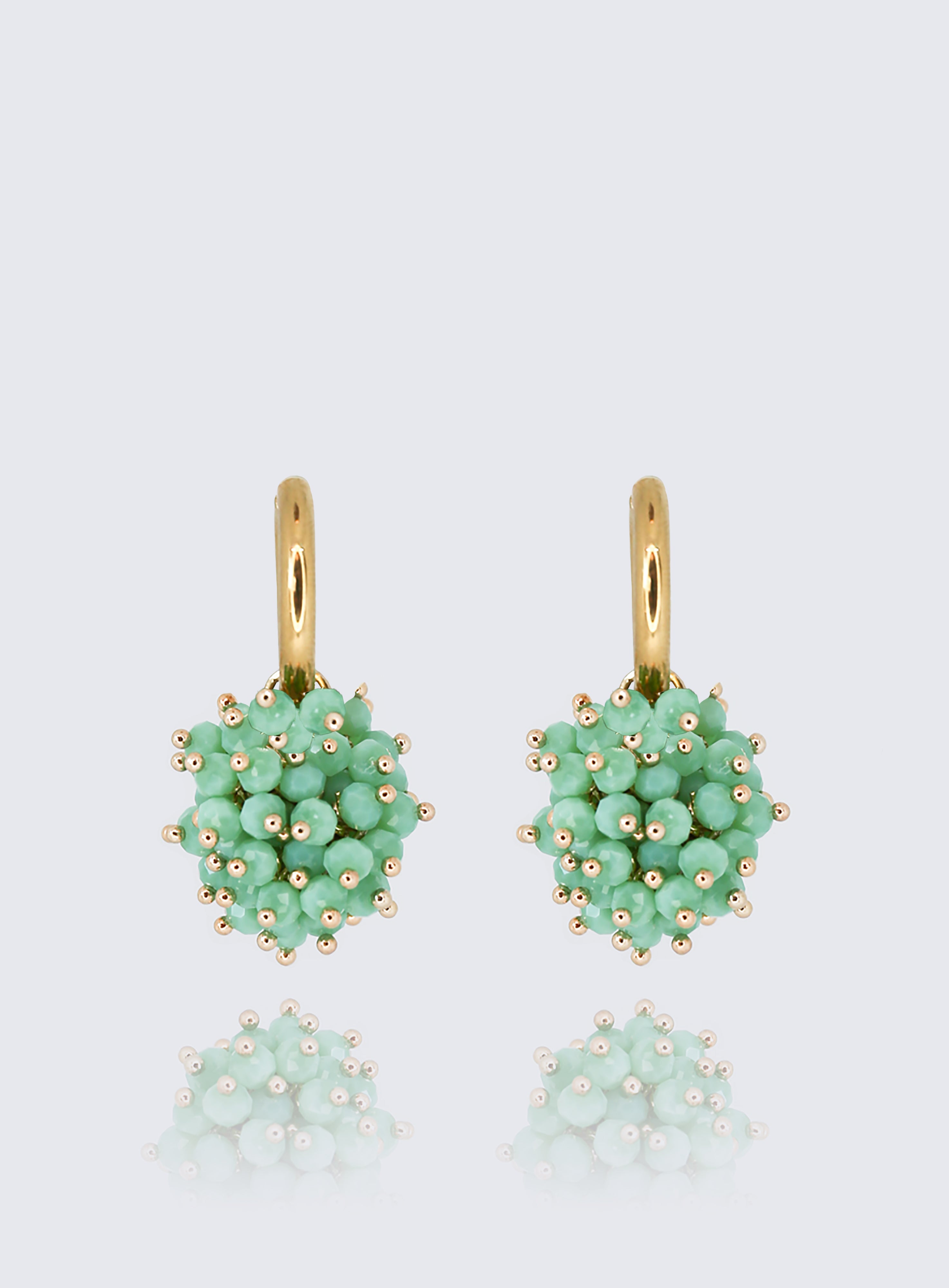 Lily earrings - crystal