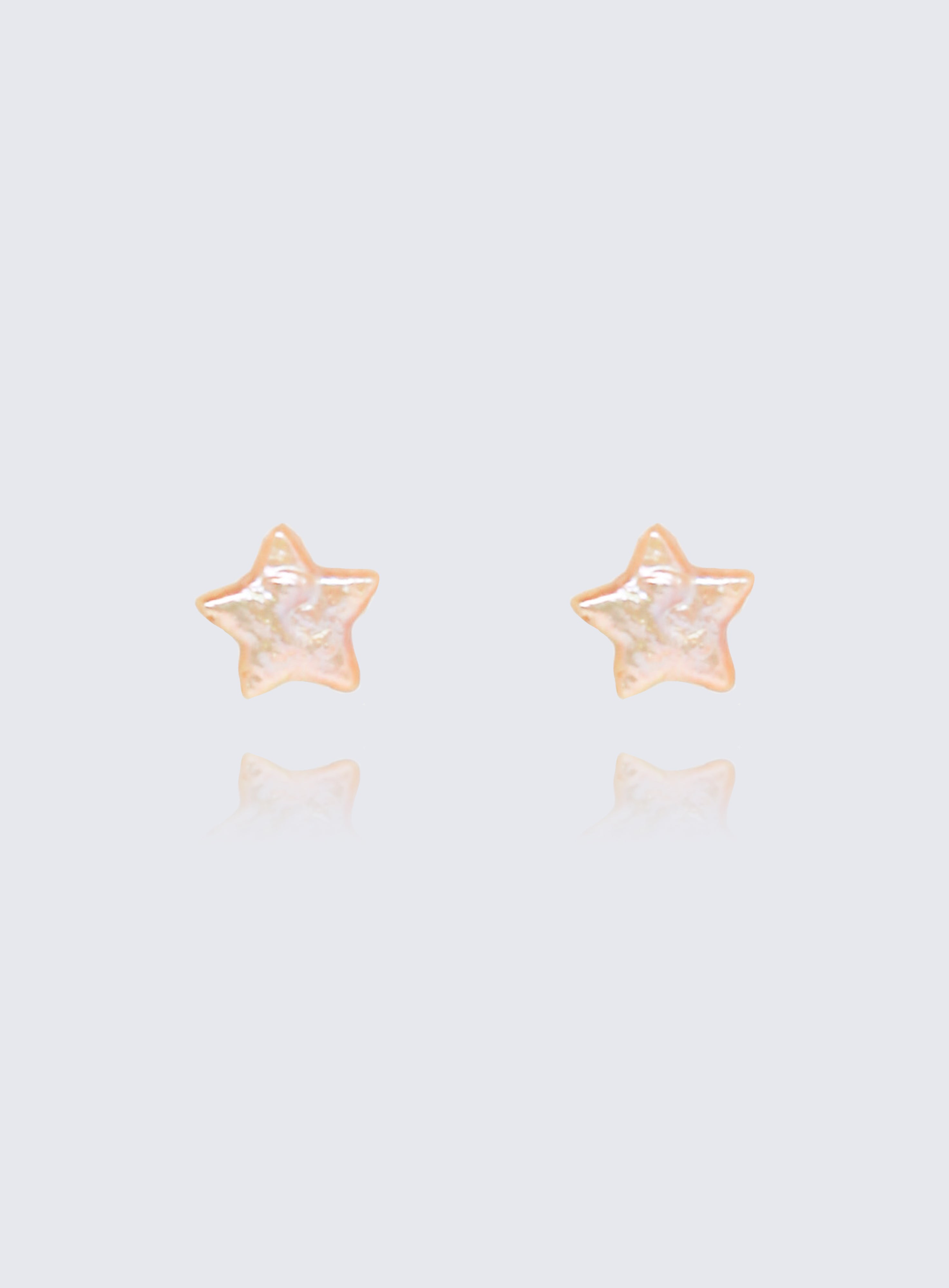 Pink star Earrings 