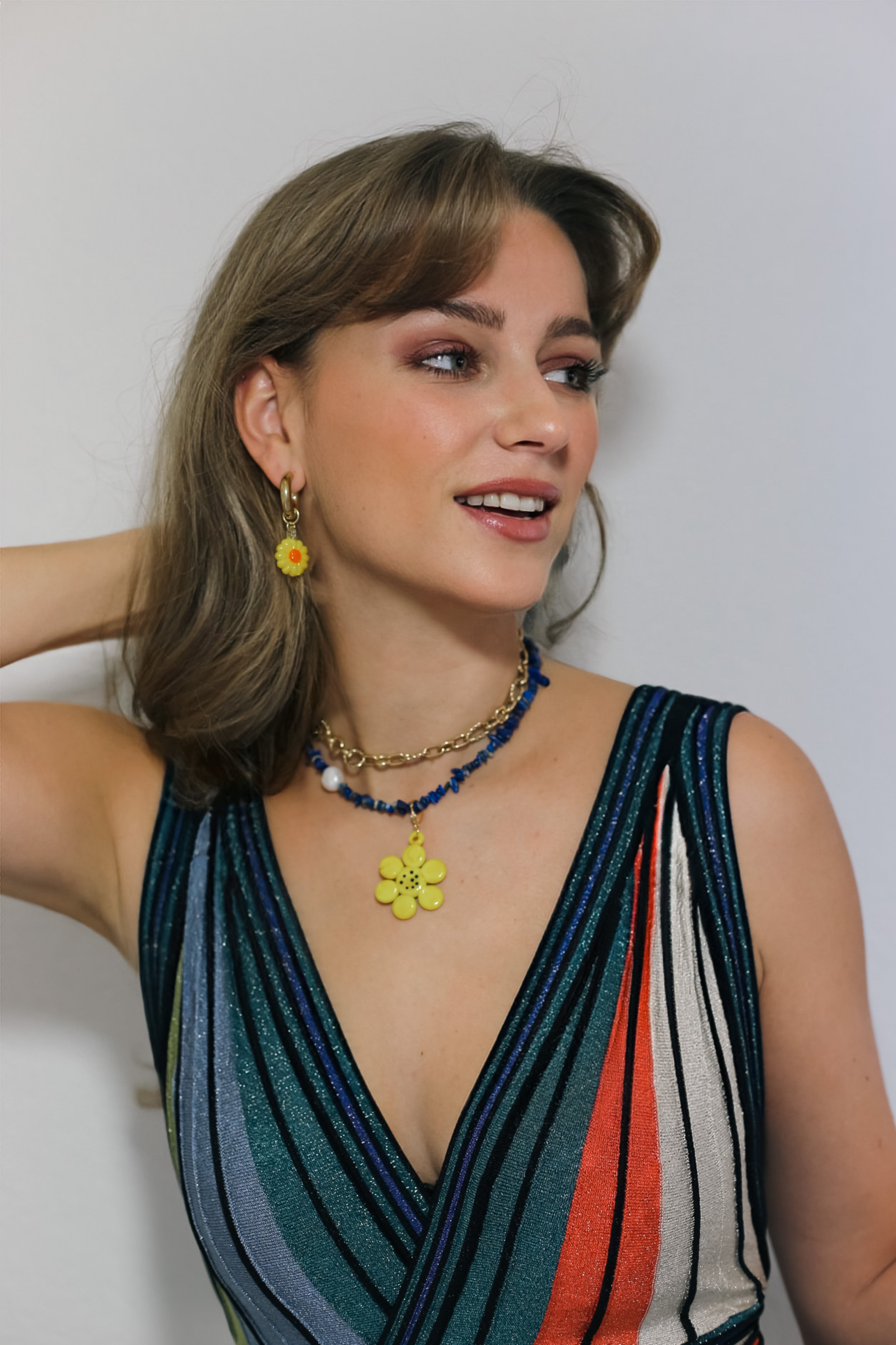Vivianne necklace - blue